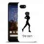 ג'וגלין - אישה כיסוי מגן קשיח בעיצוב אישי עם השם שלך ל Google Pixel 3a יחידה אחת סקרין מובייל