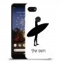 גלישה כיסוי מגן קשיח בעיצוב אישי עם השם שלך ל Google Pixel 3a יחידה אחת סקרין מובייל