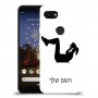 אימון ספורט - אישה כיסוי מגן קשיח בעיצוב אישי עם השם שלך ל Google Pixel 3a יחידה אחת סקרין מובייל