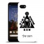 טריאתלון כיסוי מגן קשיח בעיצוב אישי עם השם שלך ל Google Pixel 3a יחידה אחת סקרין מובייל