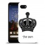 כתר מלכותי כיסוי מגן קשיח בעיצוב אישי עם השם שלך ל Google Pixel 3a יחידה אחת סקרין מובייל