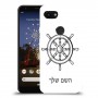 הגה - קפטן - ים כיסוי מגן קשיח בעיצוב אישי עם השם שלך ל Google Pixel 3a יחידה אחת סקרין מובייל