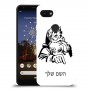 סנטה קלאוס כיסוי מגן קשיח בעיצוב אישי עם השם שלך ל Google Pixel 3a יחידה אחת סקרין מובייל
