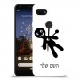 וודו כיסוי מגן קשיח בעיצוב אישי עם השם שלך ל Google Pixel 3a יחידה אחת סקרין מובייל