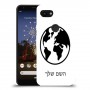 עולם כיסוי מגן קשיח בעיצוב אישי עם השם שלך ל Google Pixel 3a יחידה אחת סקרין מובייל