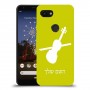 כינור כיסוי מגן קשיח בעיצוב אישי עם השם שלך ל Google Pixel 3a יחידה אחת סקרין מובייל