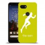 רץ כיסוי מגן קשיח בעיצוב אישי עם השם שלך ל Google Pixel 3a יחידה אחת סקרין מובייל