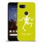 שלד כיסוי מגן קשיח בעיצוב אישי עם השם שלך ל Google Pixel 3a יחידה אחת סקרין מובייל
