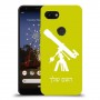 טלסקופ כיסוי מגן קשיח בעיצוב אישי עם השם שלך ל Google Pixel 3a יחידה אחת סקרין מובייל