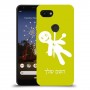 וודו כיסוי מגן קשיח בעיצוב אישי עם השם שלך ל Google Pixel 3a יחידה אחת סקרין מובייל