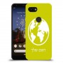 עולם כיסוי מגן קשיח בעיצוב אישי עם השם שלך ל Google Pixel 3a יחידה אחת סקרין מובייל