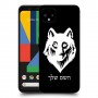 זאב כיסוי מגן קשיח בעיצוב אישי עם השם שלך ל Google Pixel 4 XL יחידה אחת סקרין מובייל