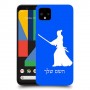 סמוראי כיסוי מגן קשיח בעיצוב אישי עם השם שלך ל Google Pixel 4 XL יחידה אחת סקרין מובייל