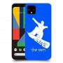 סנובורד כיסוי מגן קשיח בעיצוב אישי עם השם שלך ל Google Pixel 4 XL יחידה אחת סקרין מובייל