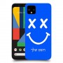 סמיילי כיסוי מגן קשיח בעיצוב אישי עם השם שלך ל Google Pixel 4 XL יחידה אחת סקרין מובייל