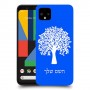 עץ כיסוי מגן קשיח בעיצוב אישי עם השם שלך ל Google Pixel 4 XL יחידה אחת סקרין מובייל