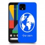 עולם כיסוי מגן קשיח בעיצוב אישי עם השם שלך ל Google Pixel 4 XL יחידה אחת סקרין מובייל