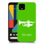 חצוצרה כיסוי מגן קשיח בעיצוב אישי עם השם שלך ל Google Pixel 4 XL יחידה אחת סקרין מובייל