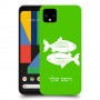 דגים כיסוי מגן קשיח בעיצוב אישי עם השם שלך ל Google Pixel 4 XL יחידה אחת סקרין מובייל