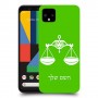 מאזניים כיסוי מגן קשיח בעיצוב אישי עם השם שלך ל Google Pixel 4 XL יחידה אחת סקרין מובייל