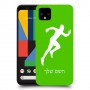 רץ כיסוי מגן קשיח בעיצוב אישי עם השם שלך ל Google Pixel 4 XL יחידה אחת סקרין מובייל