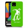 ילד סקייטבורד כיסוי מגן קשיח בעיצוב אישי עם השם שלך ל Google Pixel 4 XL יחידה אחת סקרין מובייל