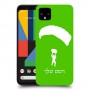 צניחה חופשית כיסוי מגן קשיח בעיצוב אישי עם השם שלך ל Google Pixel 4 XL יחידה אחת סקרין מובייל