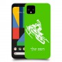 אופנוע שלג כיסוי מגן קשיח בעיצוב אישי עם השם שלך ל Google Pixel 4 XL יחידה אחת סקרין מובייל