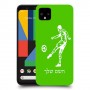 שחקן כדורגל כיסוי מגן קשיח בעיצוב אישי עם השם שלך ל Google Pixel 4 XL יחידה אחת סקרין מובייל