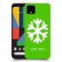 שלג כיסוי מגן קשיח בעיצוב אישי עם השם שלך ל Google Pixel 4 XL יחידה אחת סקרין מובייל