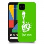 פסל החירות כיסוי מגן קשיח בעיצוב אישי עם השם שלך ל Google Pixel 4 XL יחידה אחת סקרין מובייל