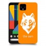זאב כיסוי מגן קשיח בעיצוב אישי עם השם שלך ל Google Pixel 4 XL יחידה אחת סקרין מובייל
