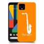 סקספון כיסוי מגן קשיח בעיצוב אישי עם השם שלך ל Google Pixel 4 XL יחידה אחת סקרין מובייל