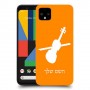 כינור כיסוי מגן קשיח בעיצוב אישי עם השם שלך ל Google Pixel 4 XL יחידה אחת סקרין מובייל