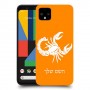 עקרב כיסוי מגן קשיח בעיצוב אישי עם השם שלך ל Google Pixel 4 XL יחידה אחת סקרין מובייל