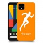 רץ כיסוי מגן קשיח בעיצוב אישי עם השם שלך ל Google Pixel 4 XL יחידה אחת סקרין מובייל