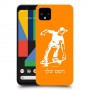 ילד סקייטבורד כיסוי מגן קשיח בעיצוב אישי עם השם שלך ל Google Pixel 4 XL יחידה אחת סקרין מובייל