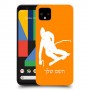 סקִי כיסוי מגן קשיח בעיצוב אישי עם השם שלך ל Google Pixel 4 XL יחידה אחת סקרין מובייל