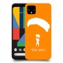 צניחה חופשית כיסוי מגן קשיח בעיצוב אישי עם השם שלך ל Google Pixel 4 XL יחידה אחת סקרין מובייל