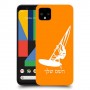 גלישת מפרש כיסוי מגן קשיח בעיצוב אישי עם השם שלך ל Google Pixel 4 XL יחידה אחת סקרין מובייל