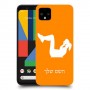אימון ספורט - אישה כיסוי מגן קשיח בעיצוב אישי עם השם שלך ל Google Pixel 4 XL יחידה אחת סקרין מובייל