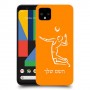 שחקן כדורעף כיסוי מגן קשיח בעיצוב אישי עם השם שלך ל Google Pixel 4 XL יחידה אחת סקרין מובייל
