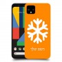 שלג כיסוי מגן קשיח בעיצוב אישי עם השם שלך ל Google Pixel 4 XL יחידה אחת סקרין מובייל