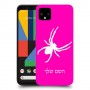 עכביש כיסוי מגן קשיח בעיצוב אישי עם השם שלך ל Google Pixel 4 XL יחידה אחת סקרין מובייל