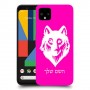 זאב כיסוי מגן קשיח בעיצוב אישי עם השם שלך ל Google Pixel 4 XL יחידה אחת סקרין מובייל