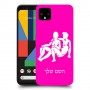 תאומים כיסוי מגן קשיח בעיצוב אישי עם השם שלך ל Google Pixel 4 XL יחידה אחת סקרין מובייל