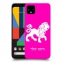 אריה כיסוי מגן קשיח בעיצוב אישי עם השם שלך ל Google Pixel 4 XL יחידה אחת סקרין מובייל