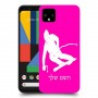 סקִי כיסוי מגן קשיח בעיצוב אישי עם השם שלך ל Google Pixel 4 XL יחידה אחת סקרין מובייל