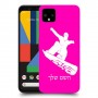 סנובורד כיסוי מגן קשיח בעיצוב אישי עם השם שלך ל Google Pixel 4 XL יחידה אחת סקרין מובייל