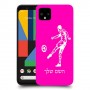 שחקן כדורגל כיסוי מגן קשיח בעיצוב אישי עם השם שלך ל Google Pixel 4 XL יחידה אחת סקרין מובייל
